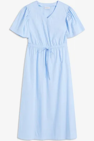 bonprix Abito midi con maniche ampie