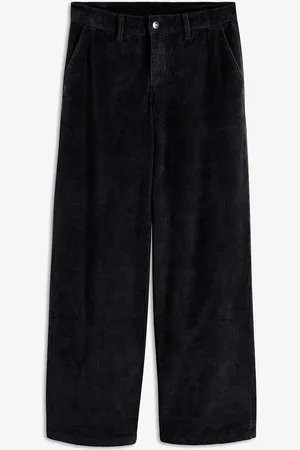bonprix Pantaloni a palazzo in velluto elasticizzato a coste