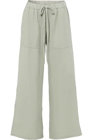 bonprix Pantaloni larghi in misto lino