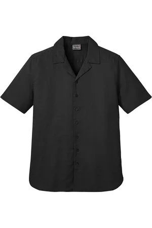 bonprix Camicia a maniche corte in misto lino