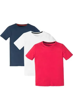 bonprix T-shirt con cotone biologico (pacco da 3)
