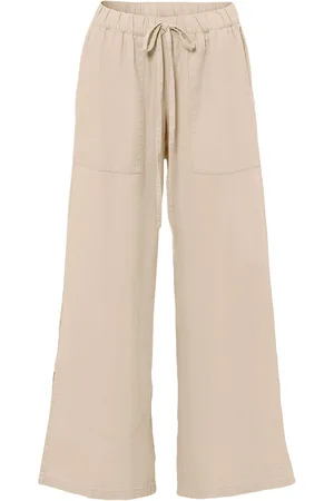 bonprix Pantaloni larghi in misto lino