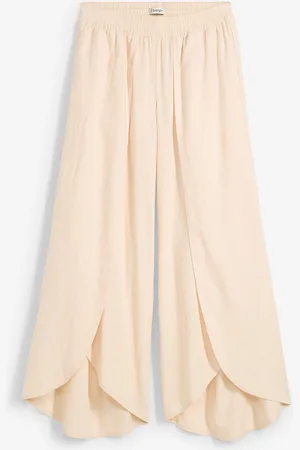 bonprix Pantaloni cropped con spacco