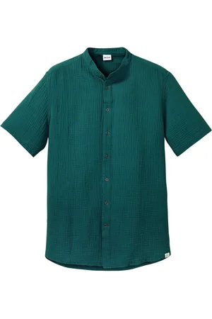 bonprix Camicia a maniche corte in mussola