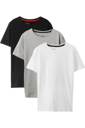bonprix T-shirt con cotone biologico (pacco da 3)