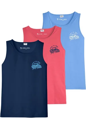 bonprix Canotta in puro cotone (pacco da 3)