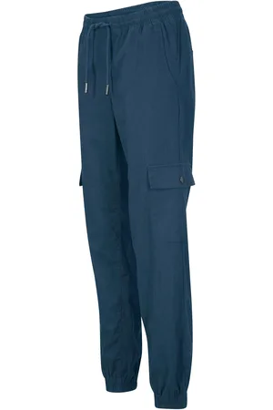 bonprix Pantaloni cargo in misto lino