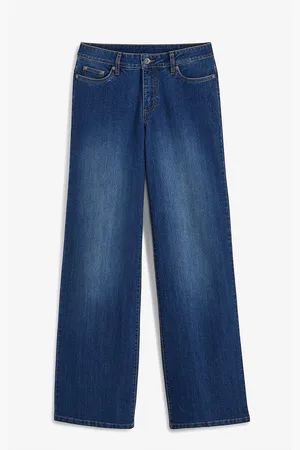 bonprix Jeans wide leg elasticizzati, vita media