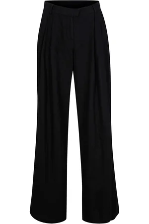 bonprix Pantaloni a palazzo in misto lino e viscosa leggero