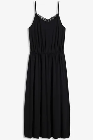 bonprix Abito di jersey con pizzo