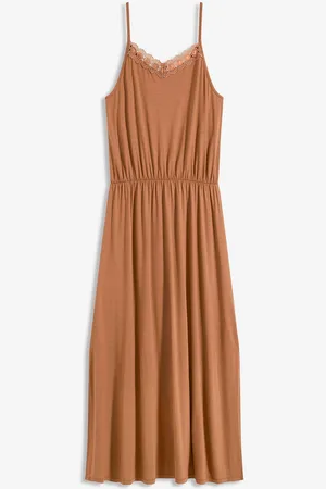 bonprix Abito di jersey con pizzo