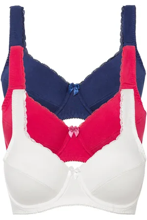 bonprix Reggiseno con ferretto e cotone biologico (pacco da 3)