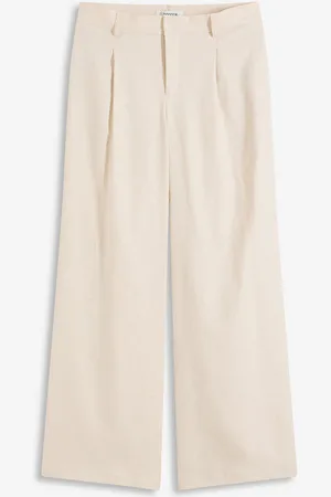bonprix Pantaloni a palazzo in lino