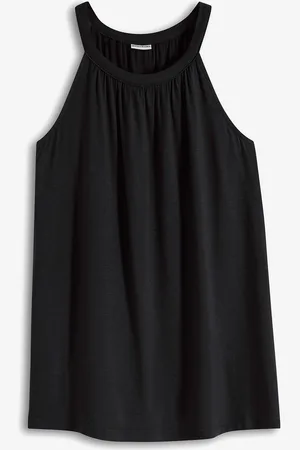 bonprix Top in jersey con arricciatura