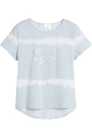 bonprix Maglia con fondo asimmetrico in puro cotone biologico