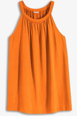 bonprix Top in jersey con arricciatura