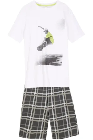 bonprix T-shirt e pantaloni corti (set 2 pezzi) in cotone biologico