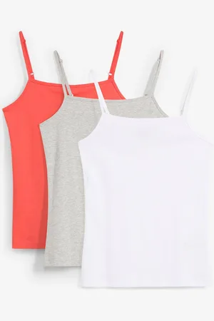 bonprix Top con spalline sottili e cotone biologico (pacco da 3)