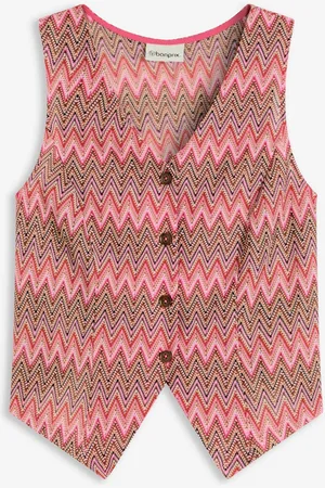 bonprix Gilet effetto uncinetto