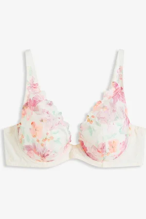 bonprix Reggiseno con coppe preformate e ricami stampati