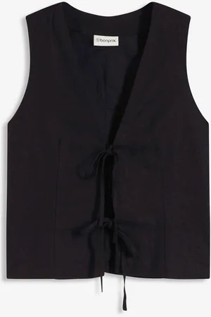 bonprix Gilet con fiocchi