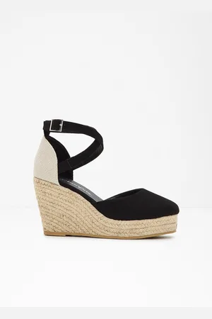 bonprix Sandali con zeppa in corda