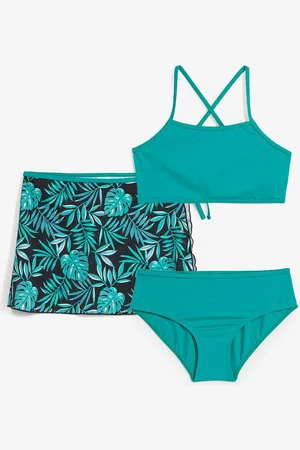 bonprix Bikini e gonna (set 3 pezzi)