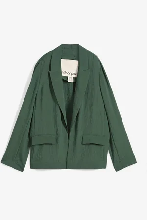 bonprix Blazer in misto viscosa crinkle strutturato