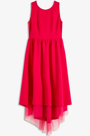 bonprix Abito asimmetrico con sottogonna in tulle
