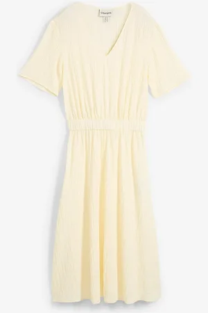 bonprix Abito midi in seersucker fresco