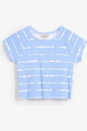bonprix Maglia cropped a costine