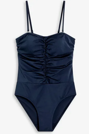 bonprix Costume intero in materiale lucido con effetto modellante medio