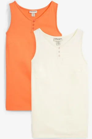 bonprix Top in puro cotone biologico (pacco da 2)