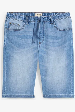 bonprix Bermuda leggeri in jeans felpato, regular fit