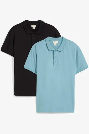 bonprix Polo in jersey di puro cotone biologico (pacco da 2)