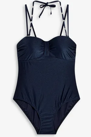 bonprix Costume intero con ferretto in materiale lucido