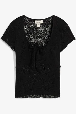 bonprix T-shirt in pizzo