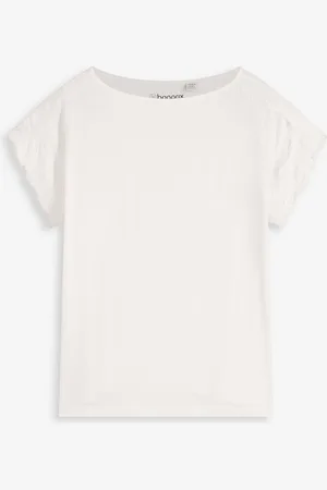 bonprix Maglia con pizzo lavorato all