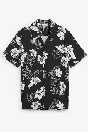 bonprix Camicia a maniche corte in viscosa
