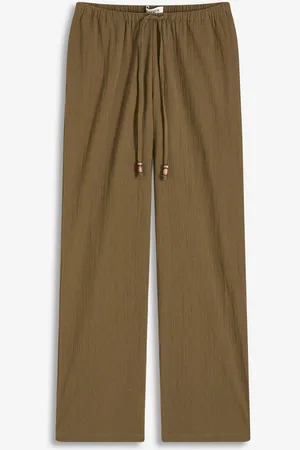 bonprix Pantaloni larghi con effetto operato