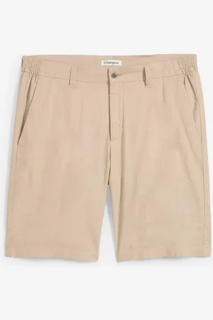 bonprix Bermuda chino con lino, regular fit