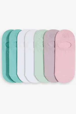 bonprix Fantasmini con cotone biologico e strisce in silicone (pacco da 7 paia)