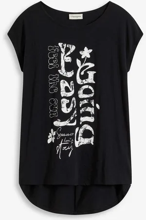 bonprix Maglia lunga in puro cotone biologico
