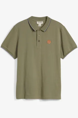 bonprix Polo in piquet di puro cotone biologico