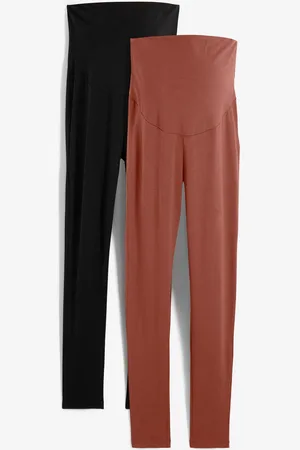 bonprix Leggings prémaman con cotone biologico (pacco da 2)
