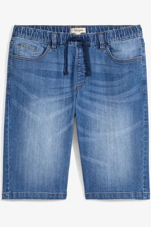 bonprix Bermuda leggeri in jeans felpato, regular fit