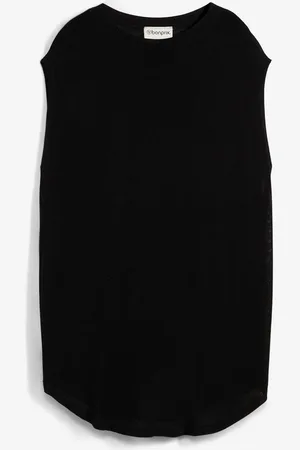 bonprix Top in maglia di fine viscosa a palloncino