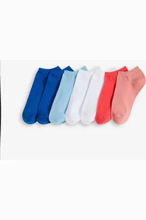 bonprix Calzini per sneakers con cotone biologico (pacco da 7 paia)