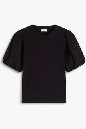 bonprix Maglie con maniche in pizzo