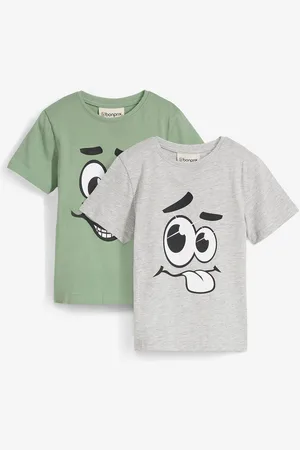 bonprix T-shirt in puro cotone biologico (pacco da 2)